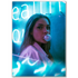 Neon Vibes Bubblegum Girl Poster
