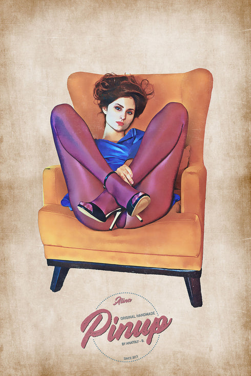 Alina Chair Pinup Poster