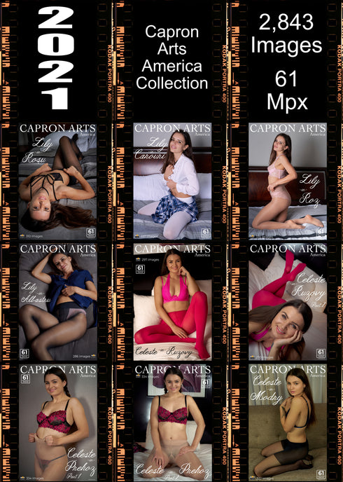 CAPRON ARTS AMERICA - Mega Photoset Pack