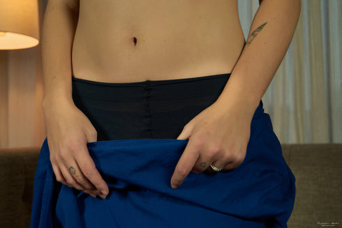 Celeste's Black Pantyhose from the 'Celeste-in-Modry' Session