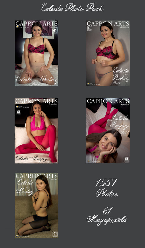 CAPRON ARTS AMERICA - Celeste Photoset Pack