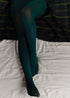 Celeste's Hunter Green Tights from the 'Celeste-in-Zelena' Session