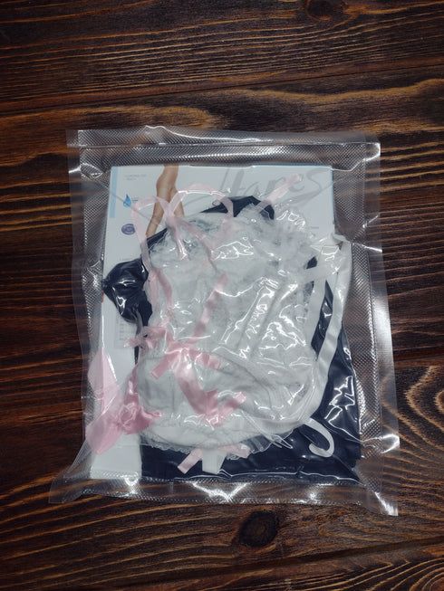 Lily's White Pantyhose, bralette, and tank top from the 'Lily-in-Cest-La-Vie' Session