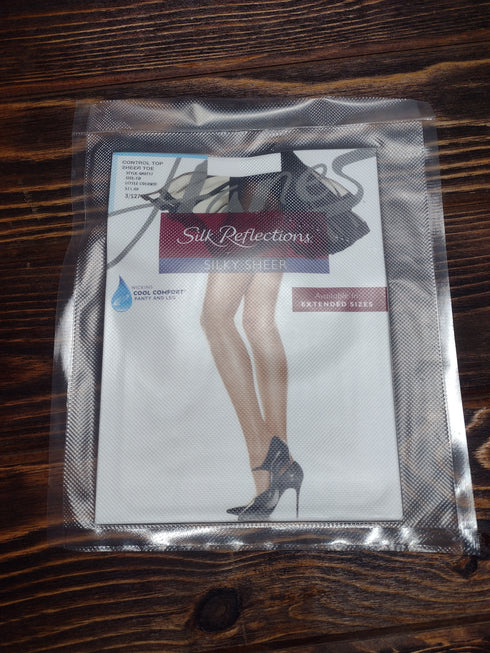 Lily's Sheer Nude Pantyhose from the 'Lily in Flori' Session