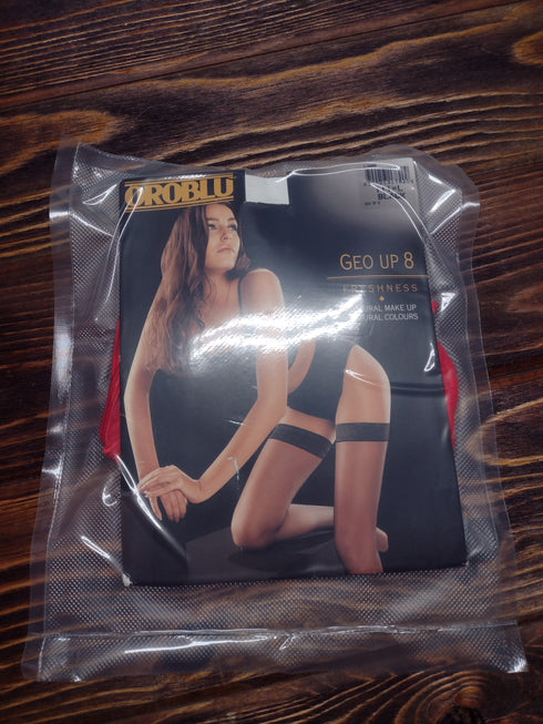 Lily's Black Stockings and Red Bra and Panties from the 'Lily in Roşcat' Session