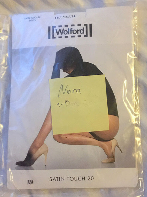 Pantyhose of Nora from 2017-01 - Sheer Black
