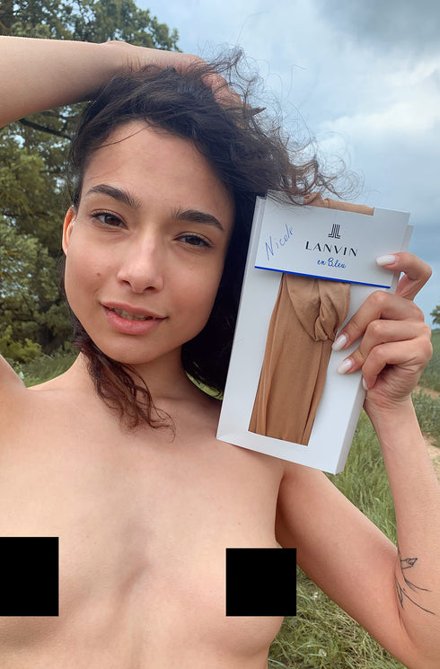 Nicole's Pantyhose - LANVIN classic nude from 2021-08(1)