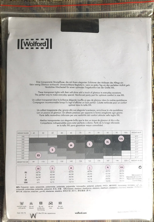 Pantyhose of HAILEY from 2017-05(1) - Wolford Satin Touch 20