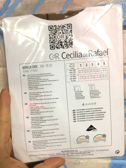 PANTYHOSE of CAMILLE 2017-12(1) CdR SEVILLA CHIC