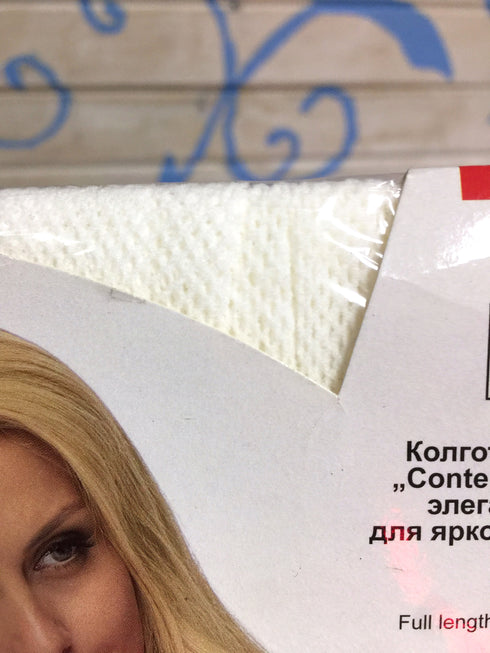 PANTYHOSE of Kaylee 2018-03(1) White Fishnets