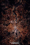 London At Night Poster