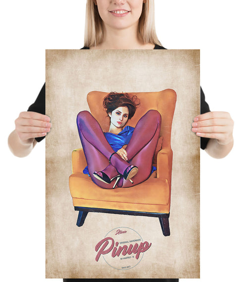 Alina Chair Pinup Poster