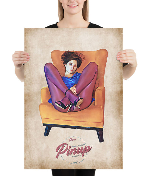 Alina Chair Pinup Poster