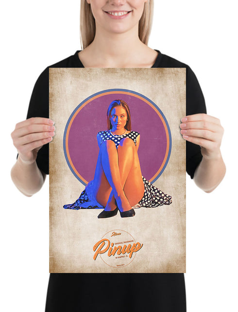 Alina Polka Pinup Poster