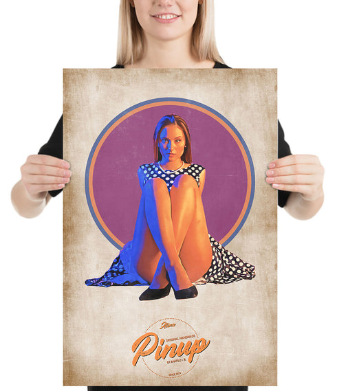 Alina Polka Pinup Poster