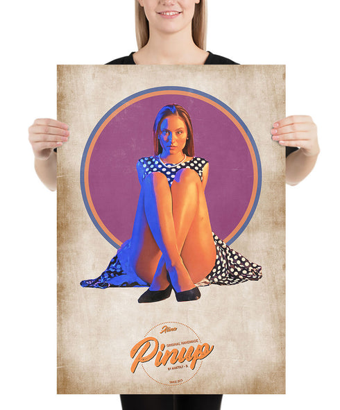 Alina Polka Pinup Poster