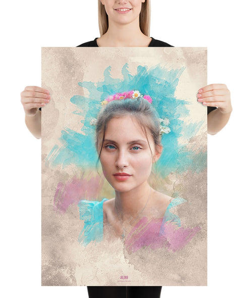 Alina Summer 2021 Watercolor Poster