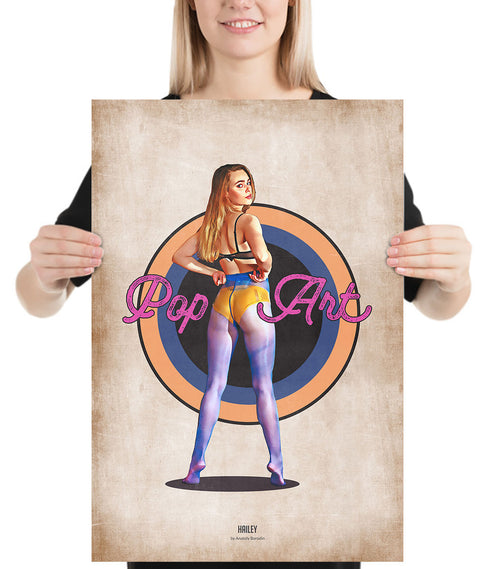 Hailey Pop Art 2021 Poster