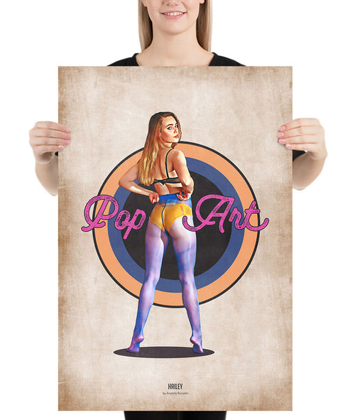 Hailey Pop Art 2021 Poster