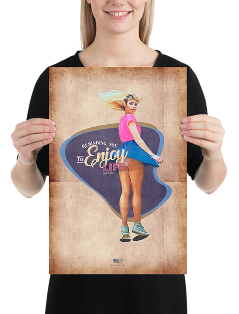 Hailey Enjoy Life Summer 2018 Poster
