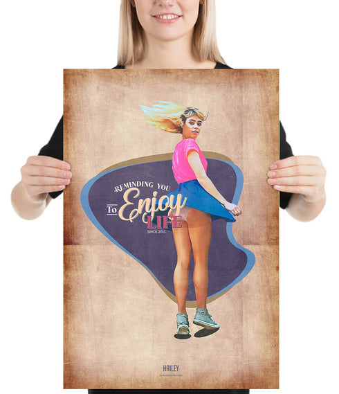 Hailey Enjoy Life Summer 2018 Poster