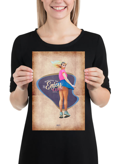 Hailey Enjoy Life Summer 2018 Poster