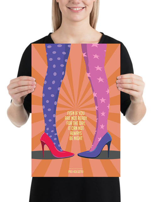 Legs & Heels Poster (B)