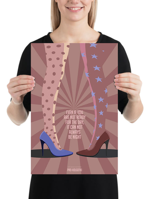 Legs & Heels Poster (C)