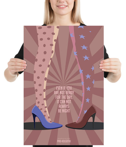 Legs & Heels Poster (C)