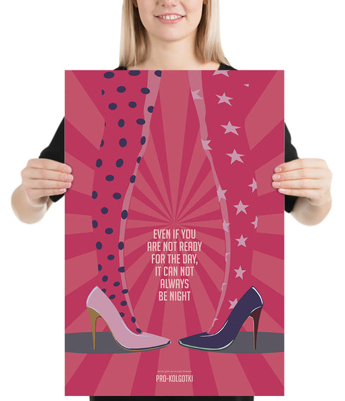 Legs & Heels Poster (D)