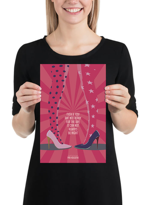 Legs & Heels Poster (D)