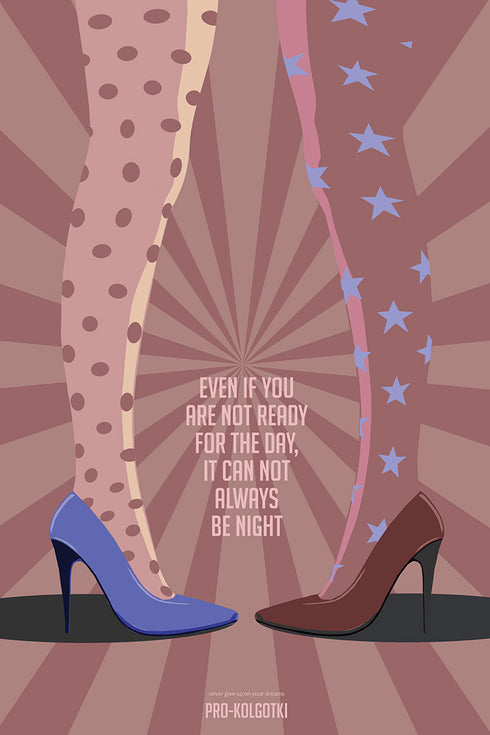 Legs & Heels Poster (C)