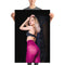 Viktoria in Purple - Fine Art Paper Poster